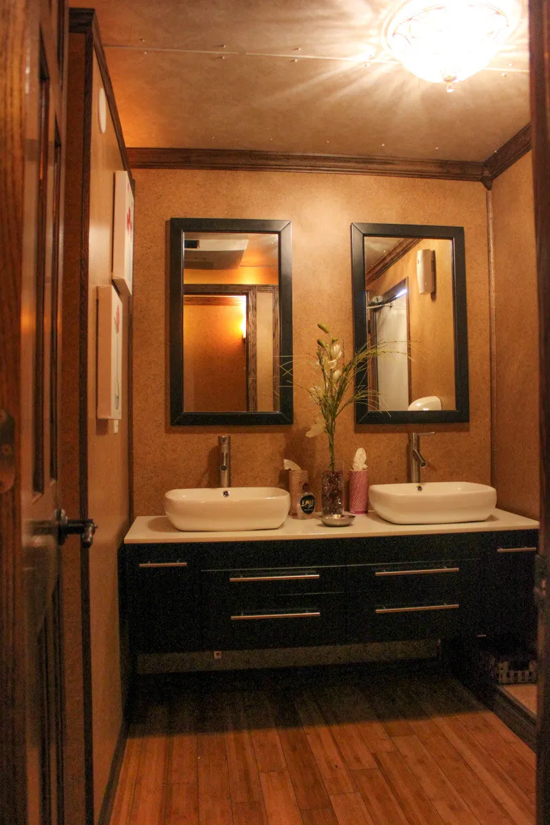 7 Station Comforts of Home Luxury Restroom Trailer Rental