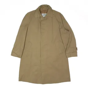 AQUASCUTUM Overcoat Coat Beige Mens M
