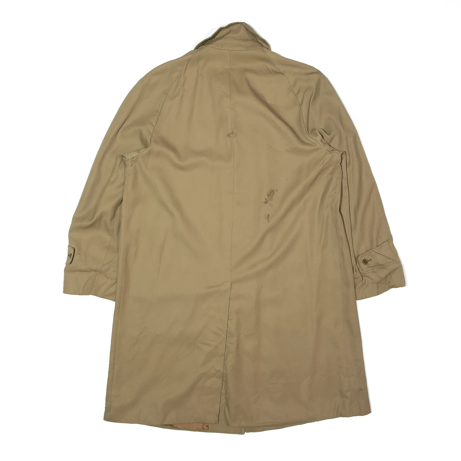 AQUASCUTUM Overcoat Coat Beige Mens M
