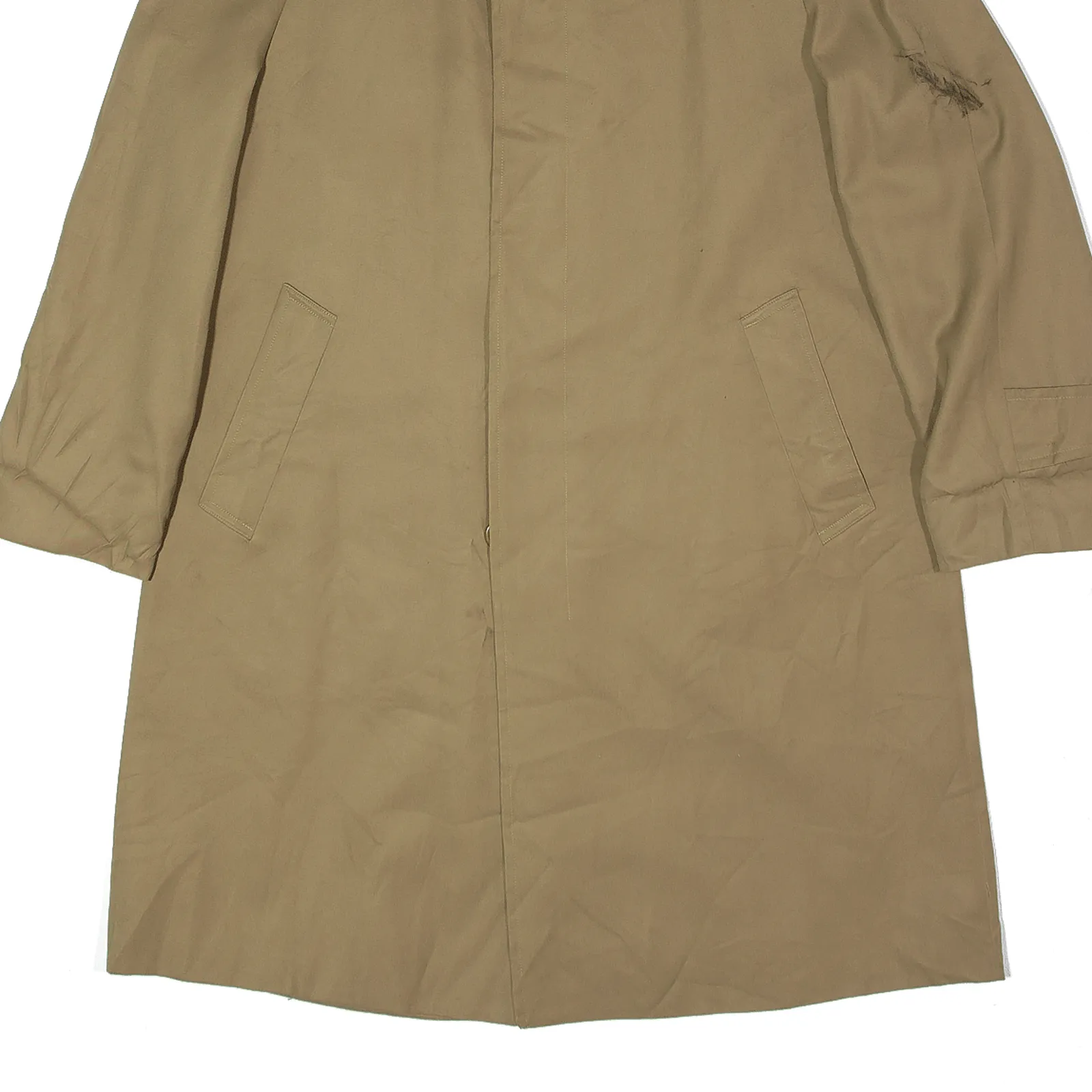 AQUASCUTUM Overcoat Coat Beige Mens M