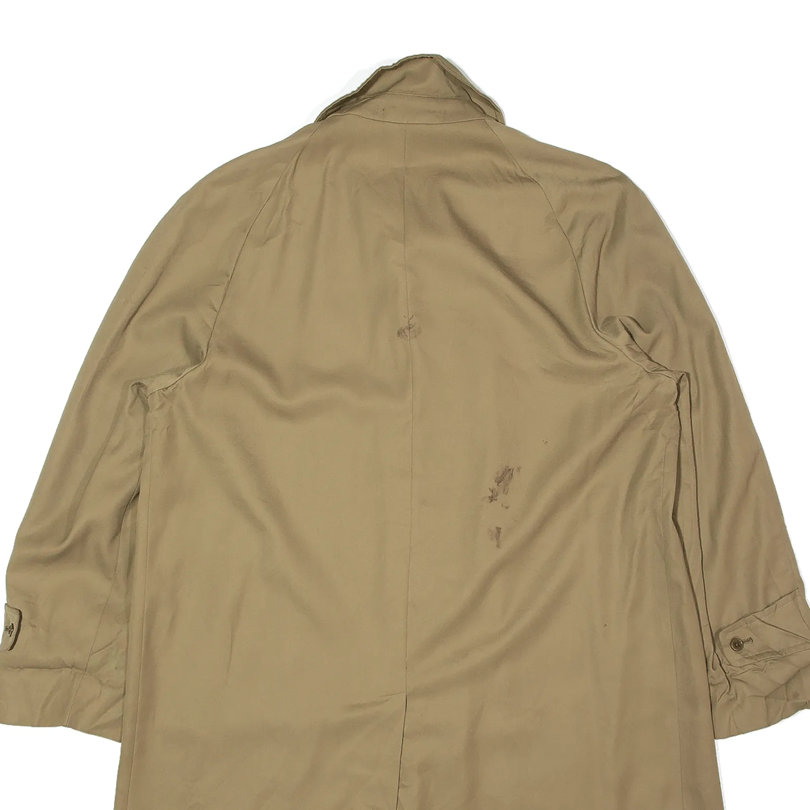 AQUASCUTUM Overcoat Coat Beige Mens M
