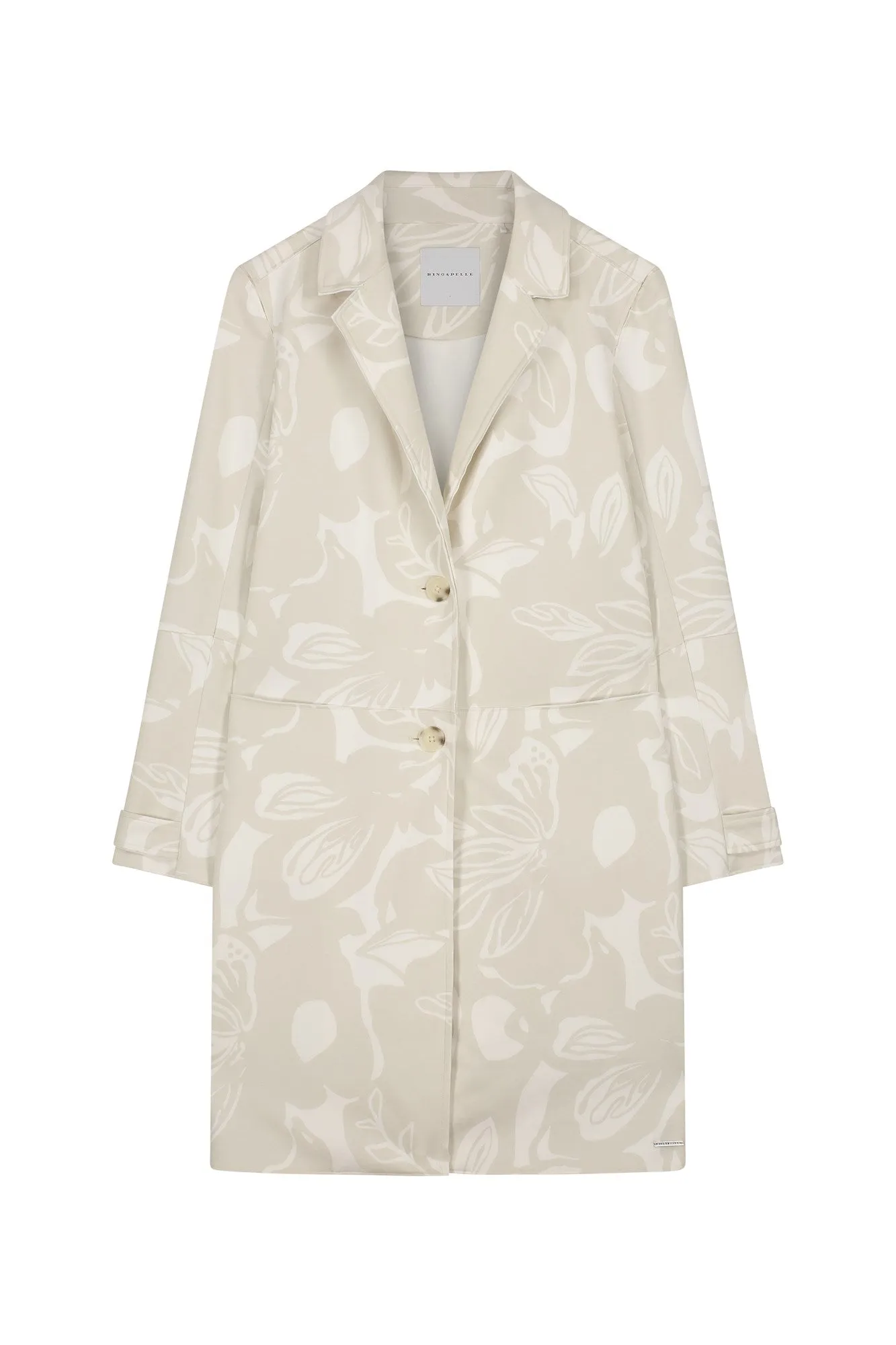 BABICE SINGLE BREASTED COAT-Floral von Rino&Pelle
