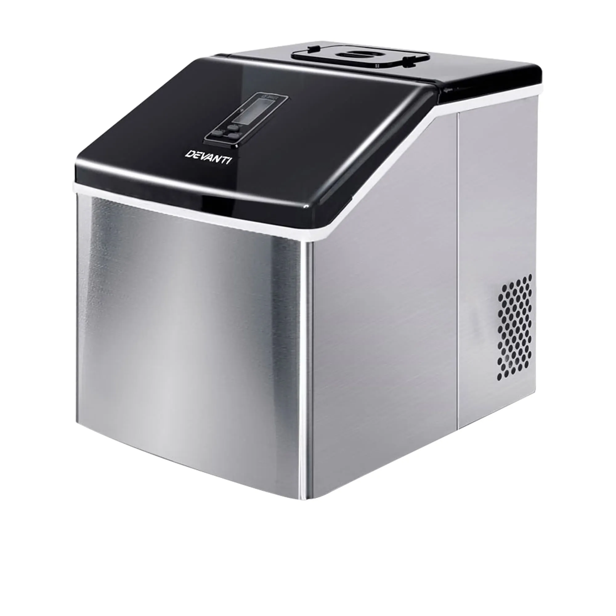 Devanti Portable Ice Maker 240W 3.2L Silver