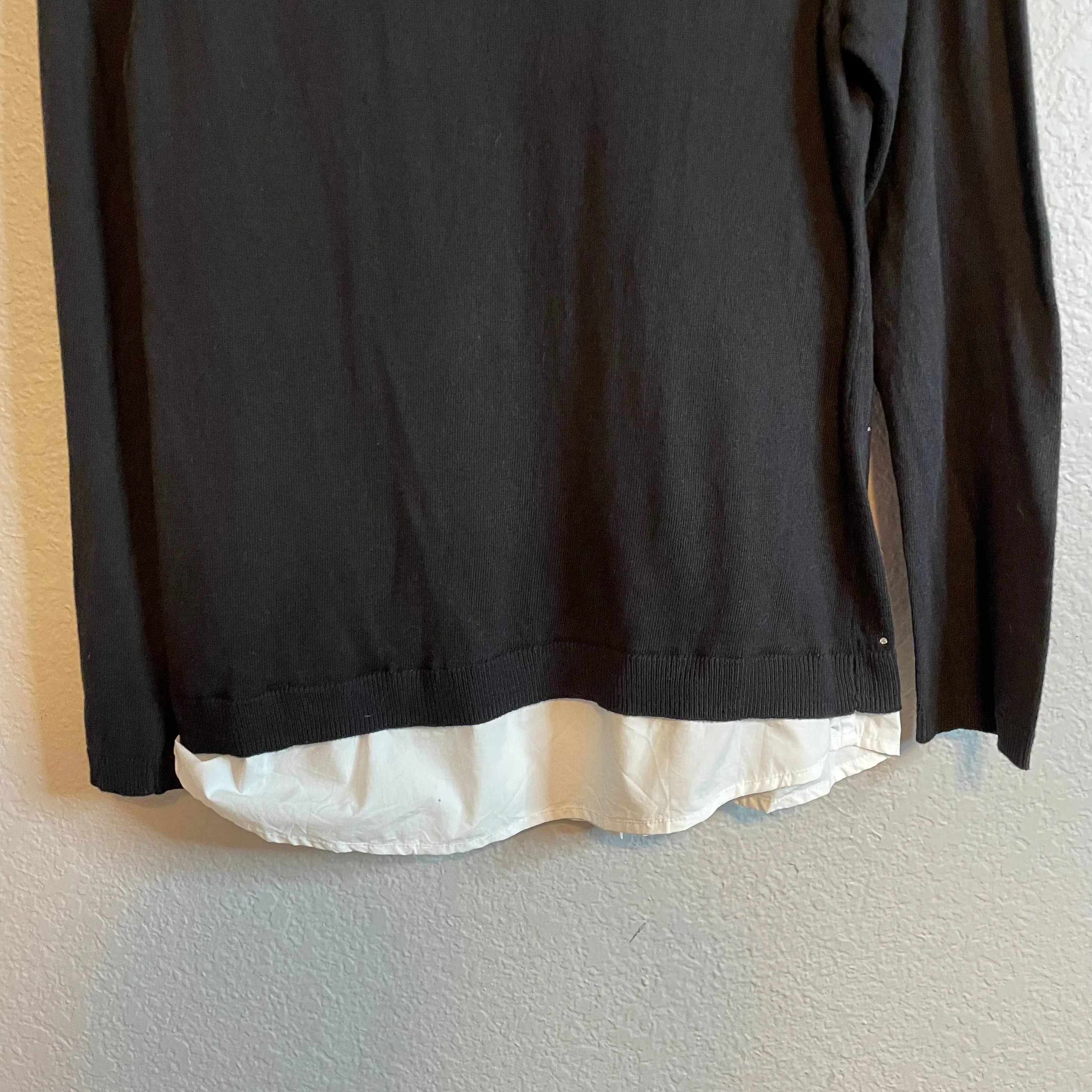 Diamond Layered Look Sweater