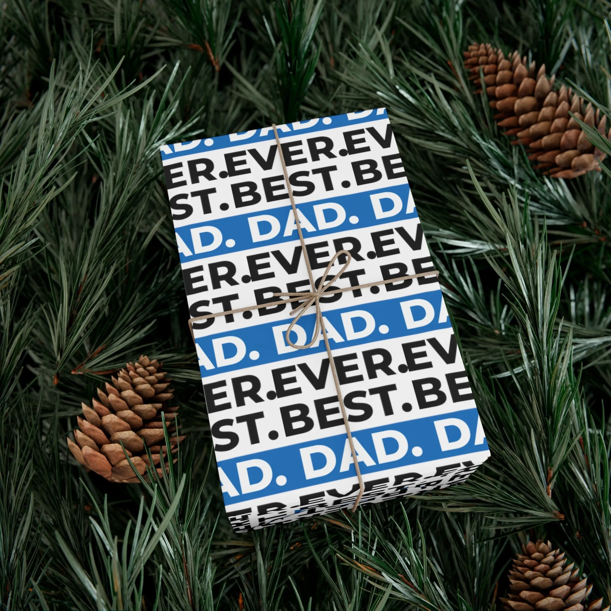 Funny Gift Wrap | Best Dad Ever |