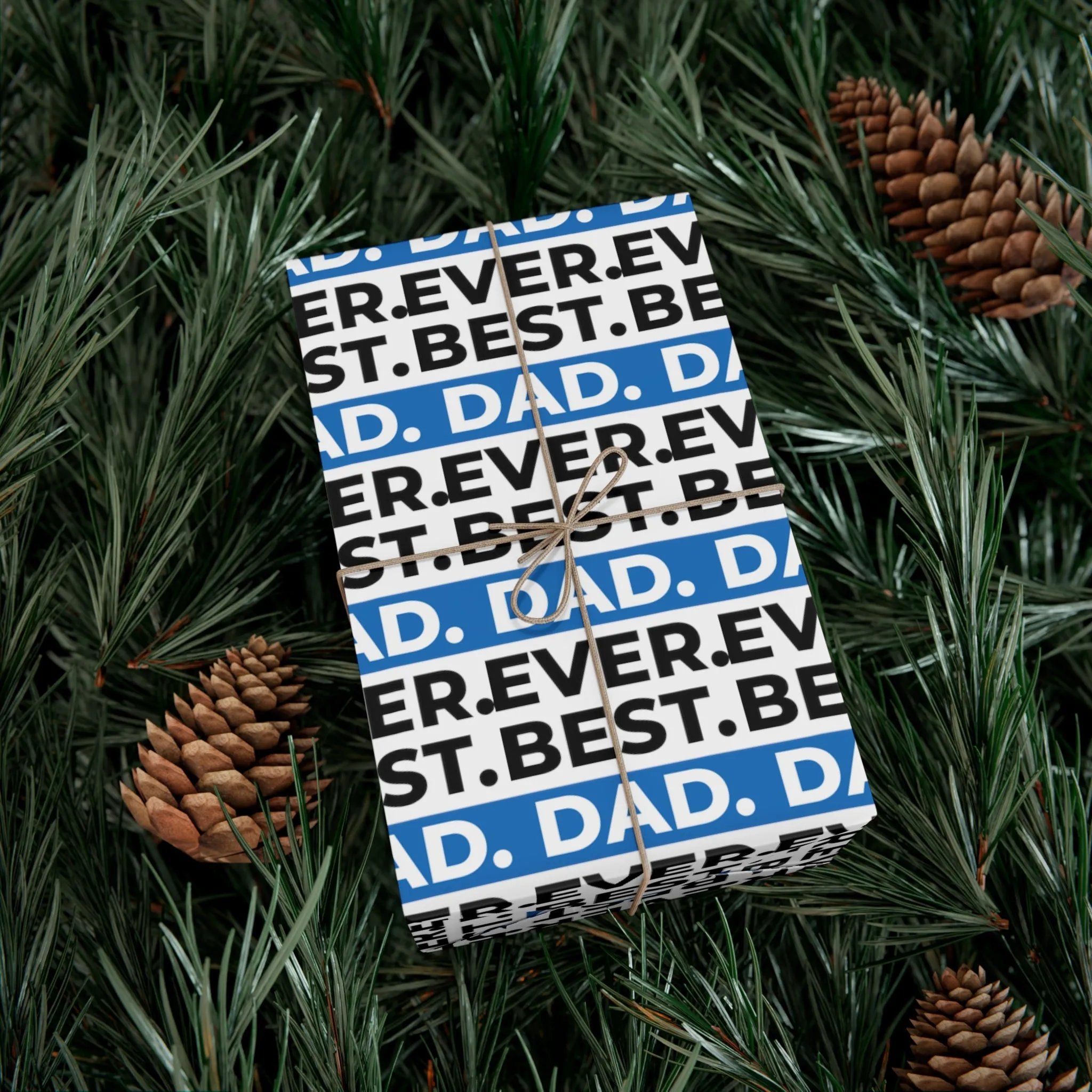 Funny Gift Wrap | Best Dad Ever |
