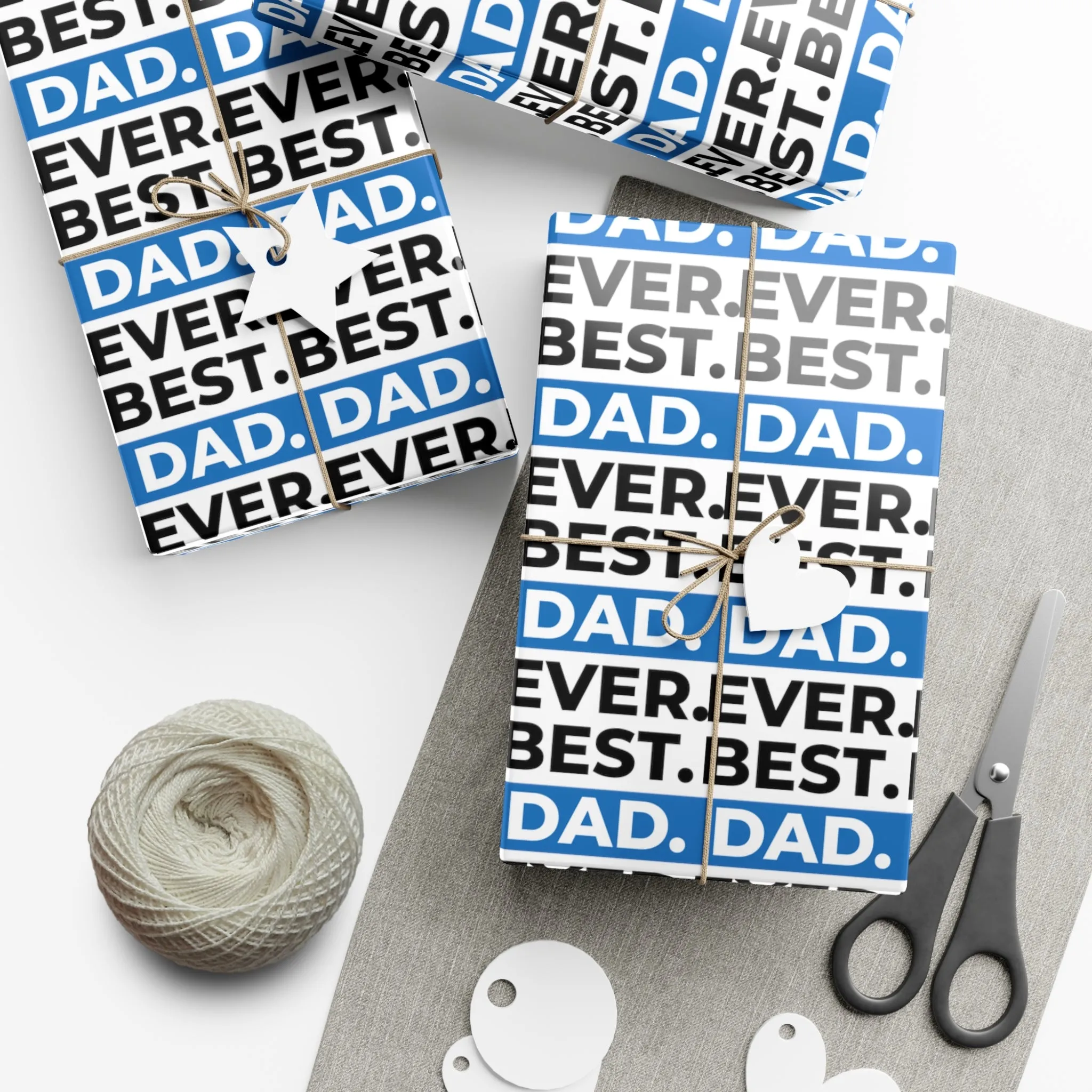 Funny Gift Wrap | Best Dad Ever |