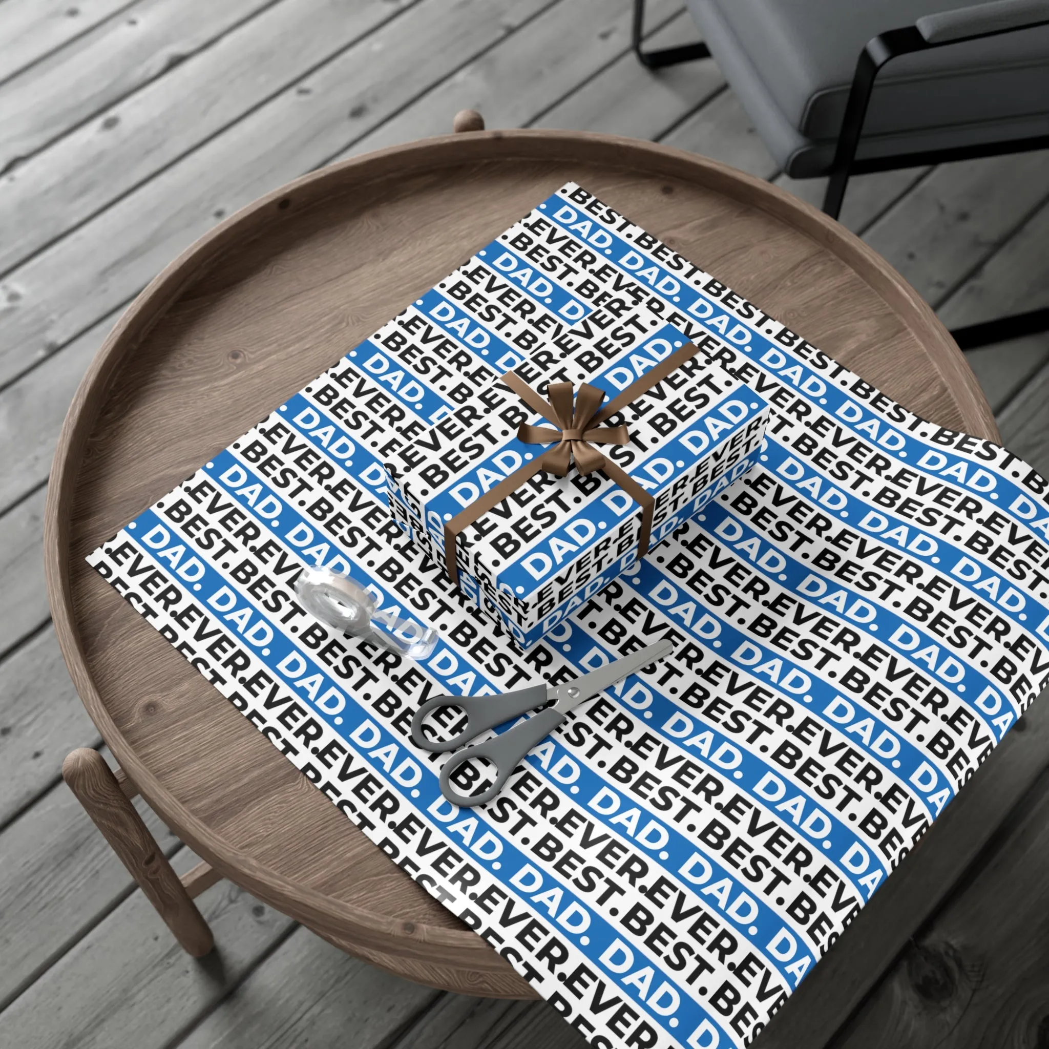 Funny Gift Wrap | Best Dad Ever |