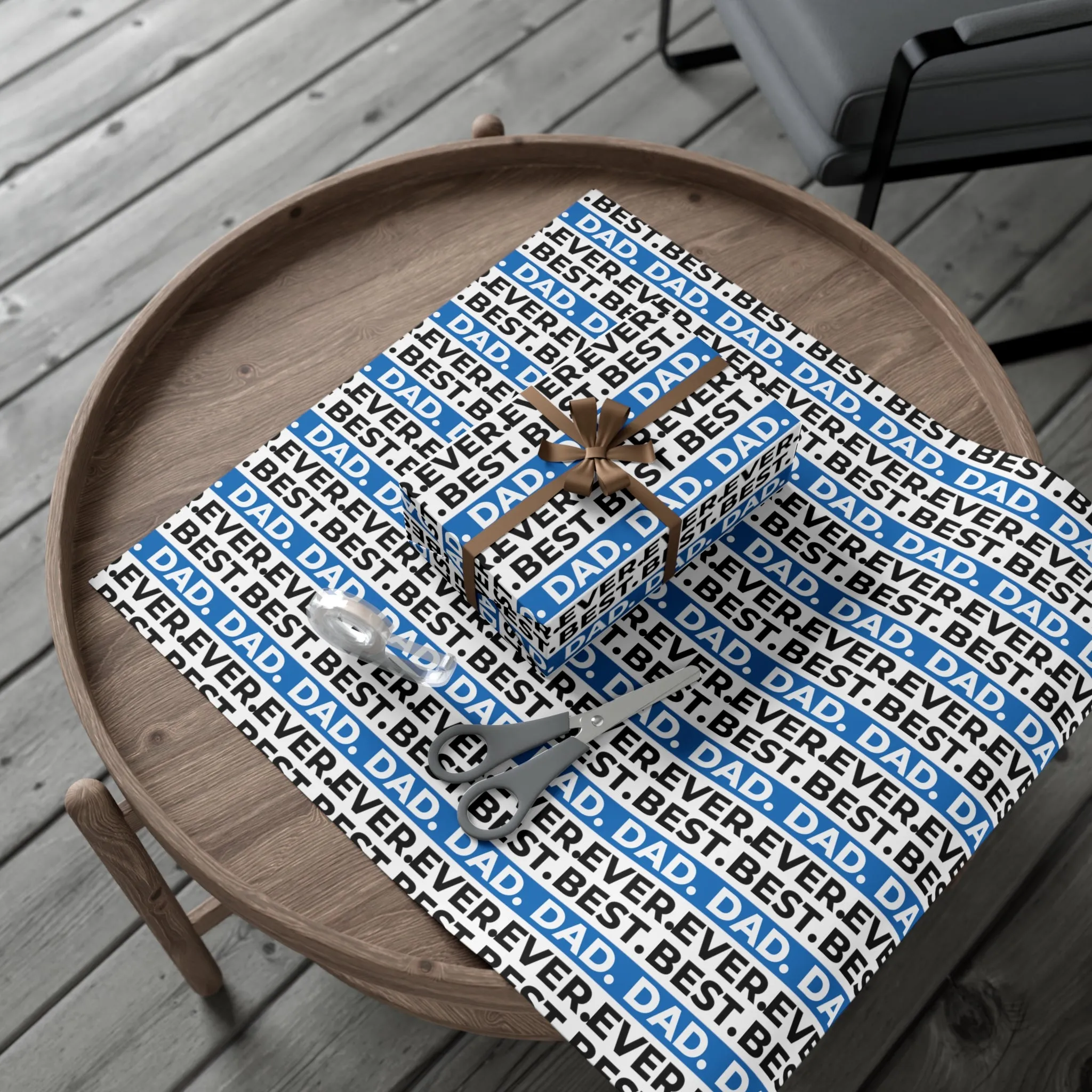 Funny Gift Wrap | Best Dad Ever |