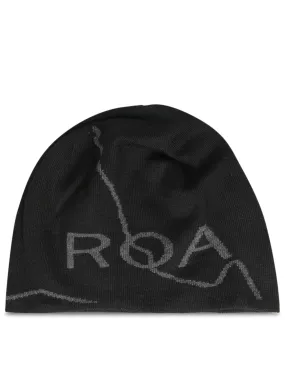 Logo Beanie in Black