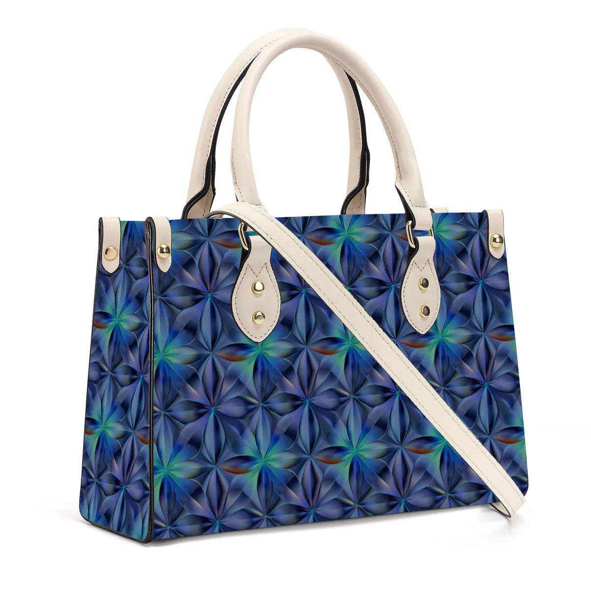 Luxury Women PU Tote Bag - Blues