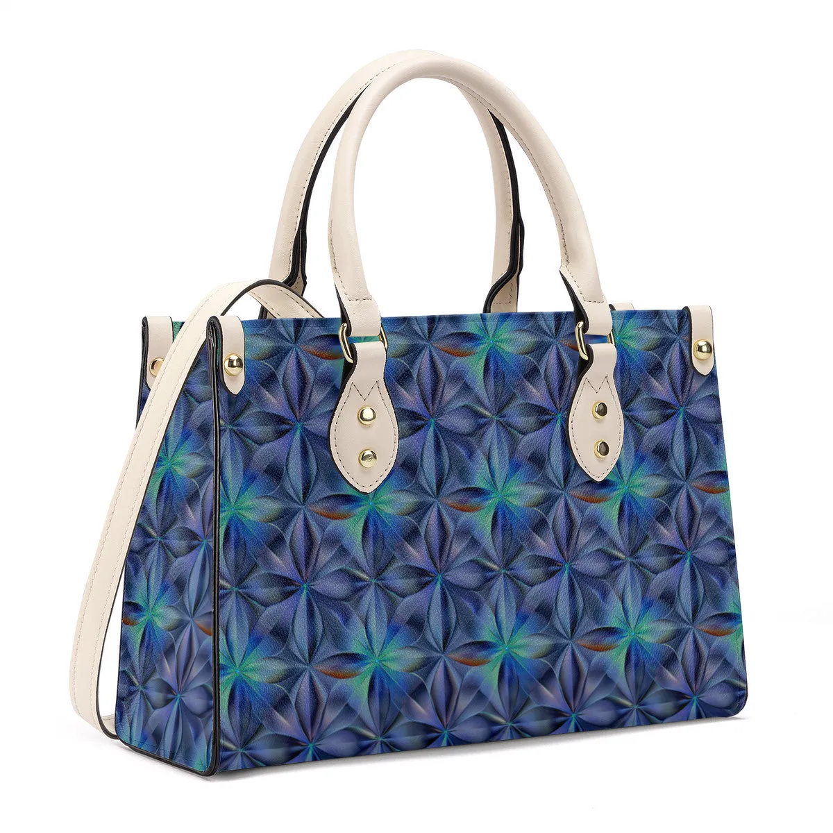 Luxury Women PU Tote Bag - Blues