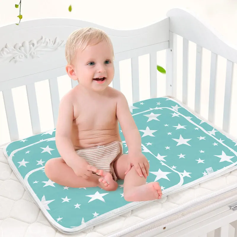 New Born Baby Waterproof Breathable And Changing Cotton Pad Sheet | Brodtica.com