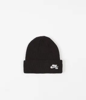 Nike SB Fisherman Beanie - Black / White
