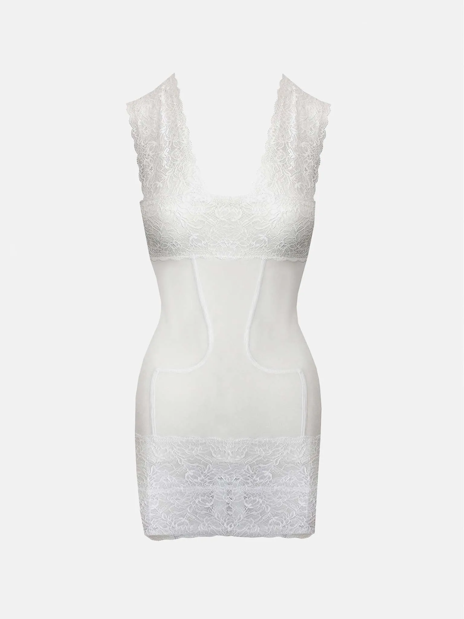 Perri Dress Virgin White