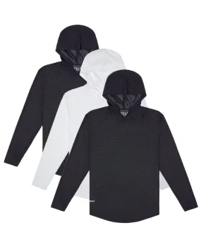 Pulse Pullover Drop-Cut Hoodie - Custom 3 Pack