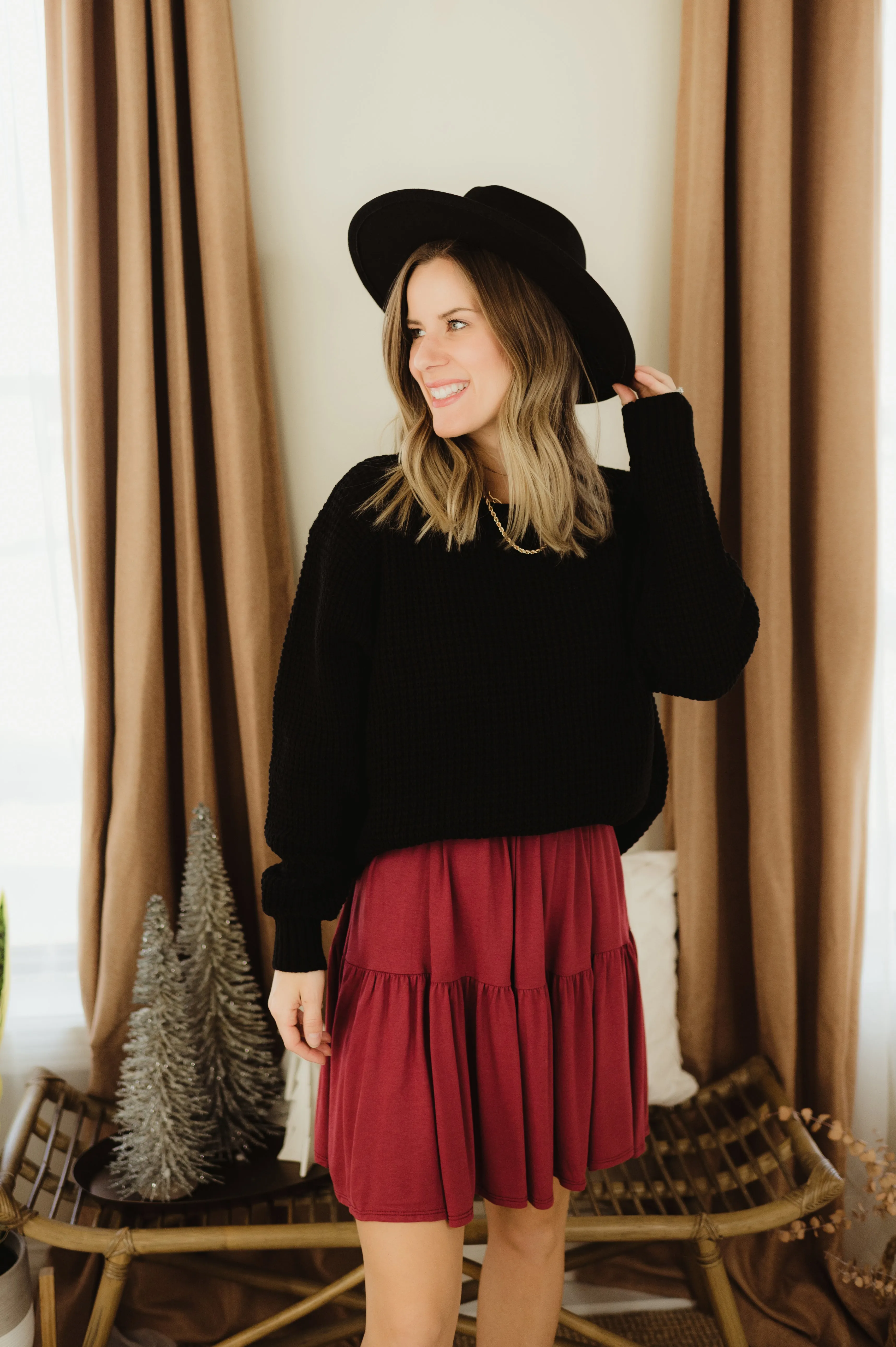 Quarter Tiered Midi