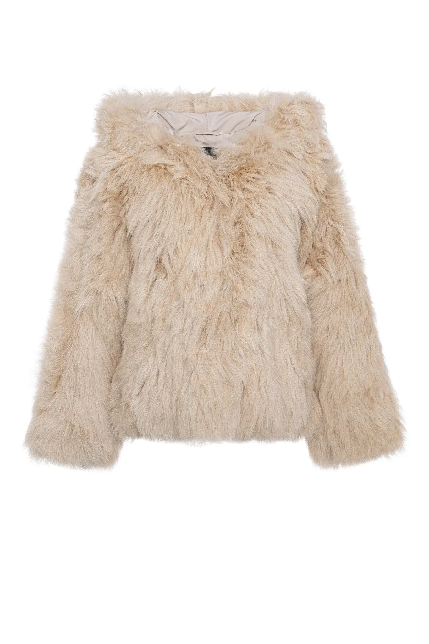 Select Lamb Hooded Jacket
