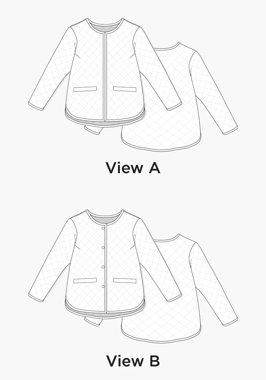 Tamarack Jacket Sizes 0-18 - Grainline Studio