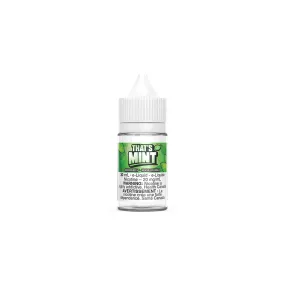 WINTERGREEN BY THATS MINT SALT [ON]