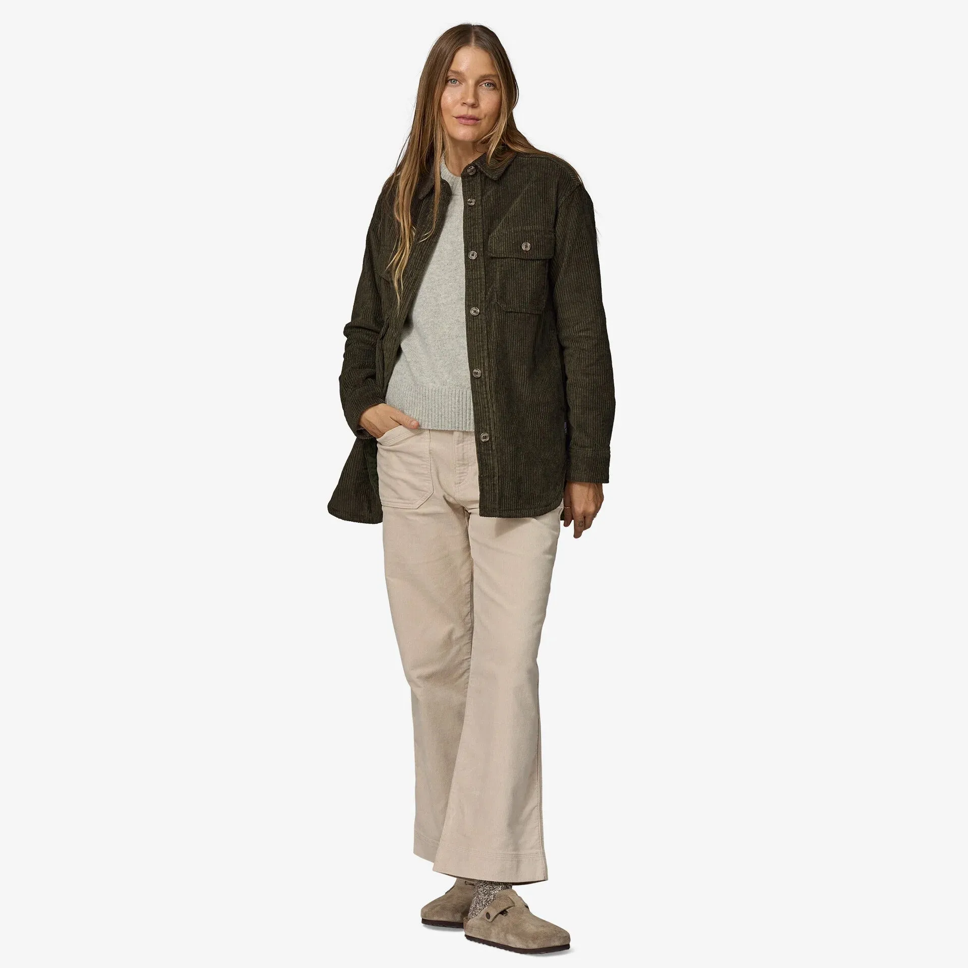 Women's Corduroy Overshirt Jacket (Past Season)