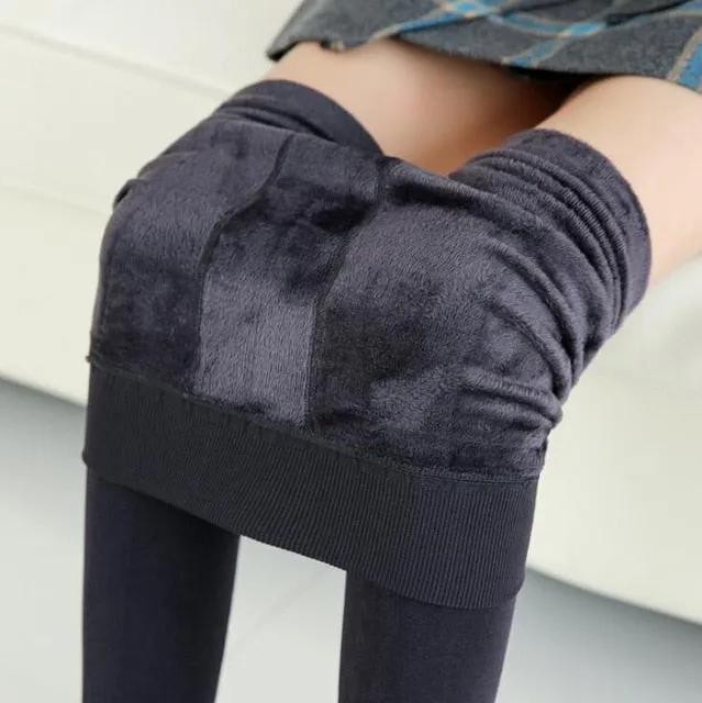 Women's Velvet-Lined Leggings